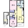 ラフィネ Ⅱの間取り画像