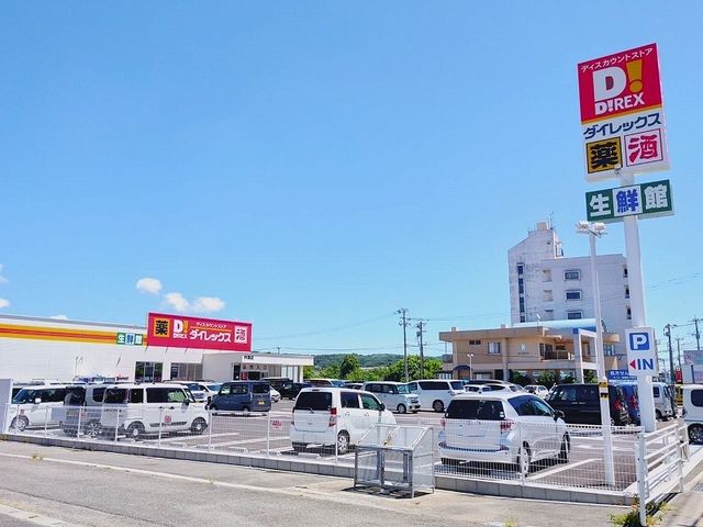 近くのダイレックスまで900m（徒歩12分）