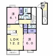 コーポラスエースの間取り画像