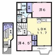 グリーンパークⅤの間取り画像