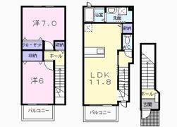 サンレージKの間取り画像