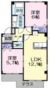 ビオラ館の間取り画像