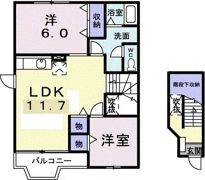 エトワールK・Bの間取り画像