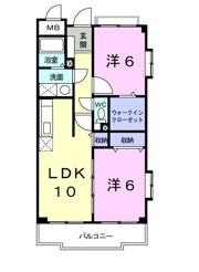 ヒルズ シンシアの間取り画像