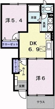 セレッソAの間取り画像