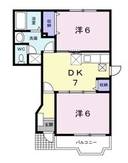 メゾン・ド・リープパルクAの間取り画像