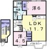 サニーパレスAの間取り画像