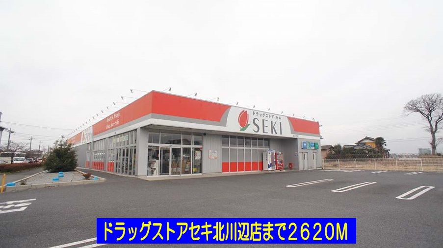近くのセキ薬品まで2,620m(徒歩33分)