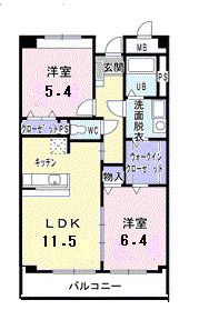 ビエント ナインの間取り画像