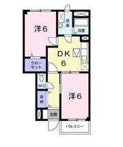 グランドステージしなの Aの間取り画像