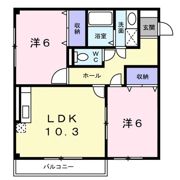 コーラルリーフの間取り画像