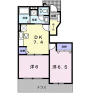 セレージョ Ⅱの間取り画像