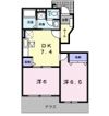 セレージョ Ⅱの間取り画像