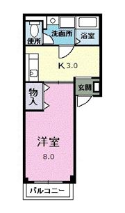 メゾンラフィネの間取り画像
