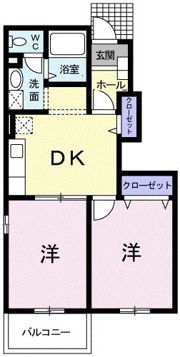 サンフォ－リストⅠの間取り画像