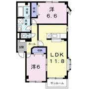 ソルジェンテの間取り画像