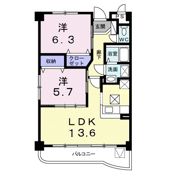 メゾンエスポワールの間取り画像