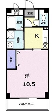 アクアヴィラの間取り画像