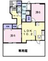 フィオーレ Ⅰの間取り画像