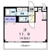 サニードエル5の間取り画像