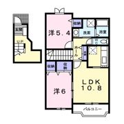 ベルフラワーの間取り画像