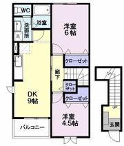 カルフールNの間取り画像