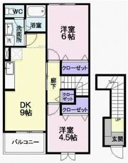 カルフールNの間取り画像