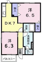 ドゥーヴアンの間取り画像