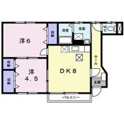 エストロジュマンの間取り画像