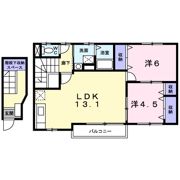 エストロジュマンの間取り画像