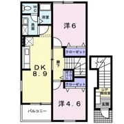 ヴィラ グランデージの間取り画像