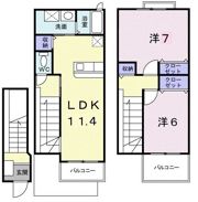 エトランジュの間取り画像