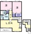 レジデンス・Fの間取り画像