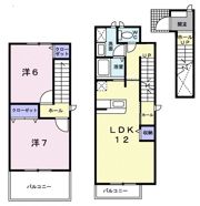 メニープログレスAの間取り画像