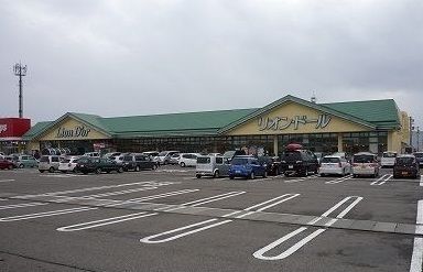 近くのリオンドール燕北店まで500m(徒歩7分)
