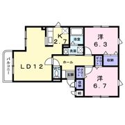 五稜郭ピュア－Ⅰの間取り画像