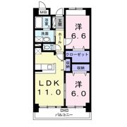 エルグランデ奥村Ⅱの間取り画像