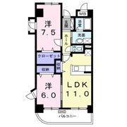 エルグランデ奥村Ⅱの間取り画像
