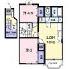 ぴあ・諏訪の森の間取り画像