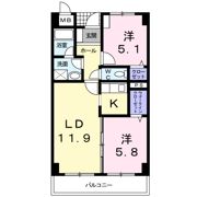 グラディートの間取り画像