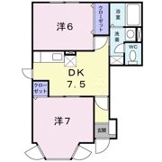 パティオ ヴィーゼ A棟の間取り画像