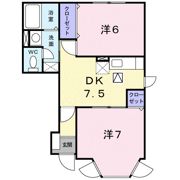 パティオ ヴィーゼ B棟の間取り画像