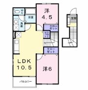 リュミエール・K Bの間取り画像