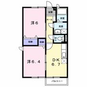 コータ・コート黒川 Bの間取り画像