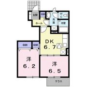 ヒルズ・クリシーヌメゾンの間取り画像