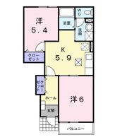 カリーノパラッツオの間取り画像