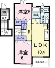プラシードBの間取り画像