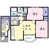 シャン ローズの間取り画像