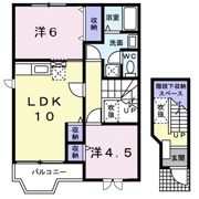 クレールドミールの間取り画像