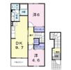 シャンテ若草の間取り画像
